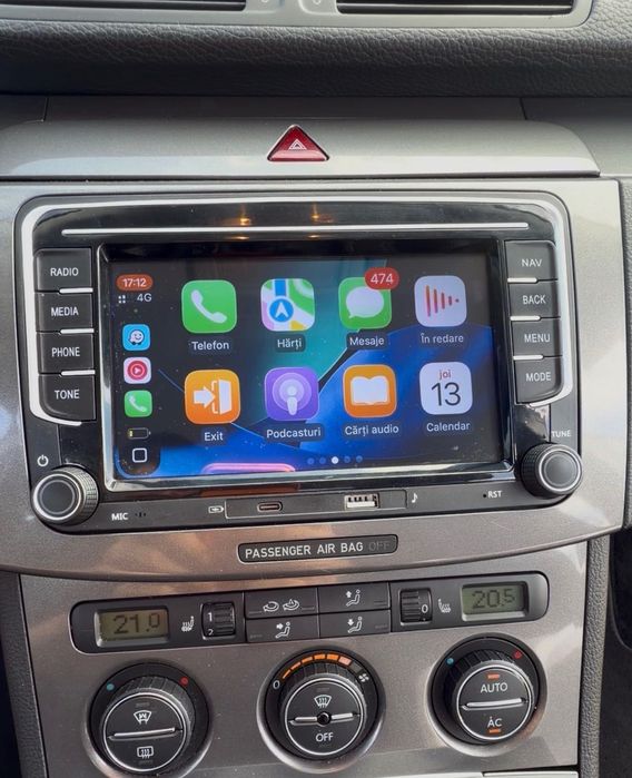 6GB Navigatie Carplay Android Auto VW VOLKSWAGEN SKODA SEAT VAG RNS
