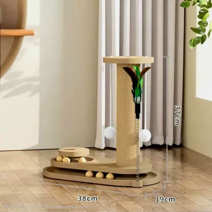 Кошачьи домики, лежанки, игрушки, новые.