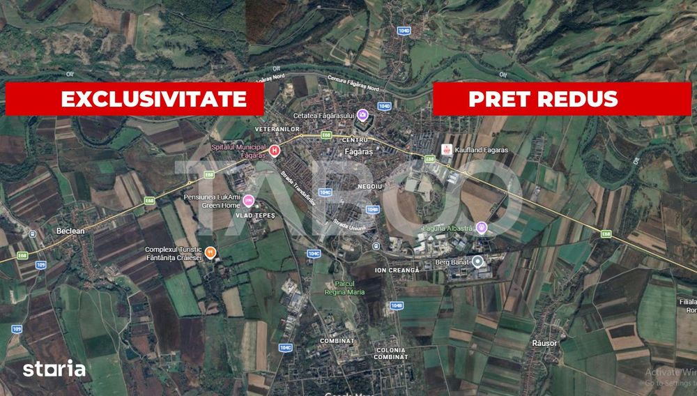Hala + Spatiu Birouri pe Platforma Industriala Fagaras S = 1750 mp