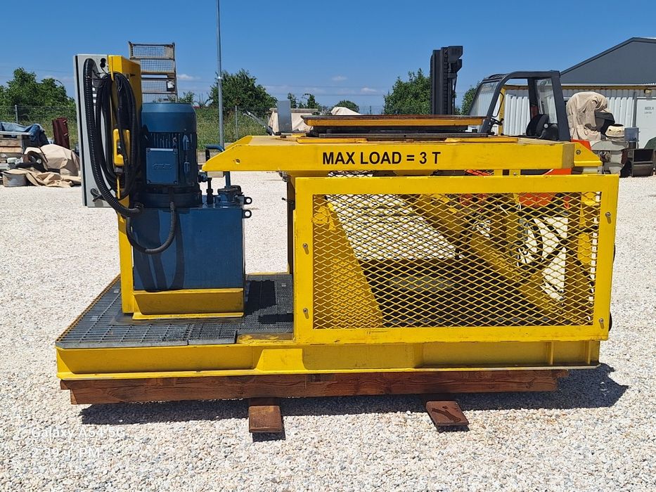Работна хидравлична платформа с товароносимост 3000 килограма