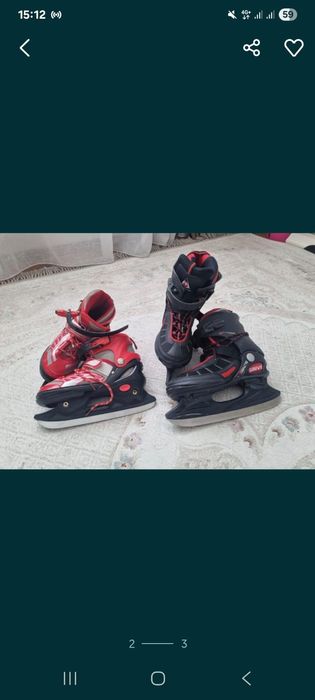 Продаются детские коньки