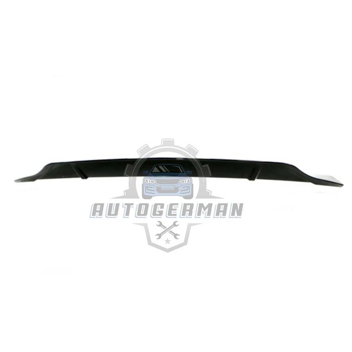 Лип спойлер Mercedes C class W204 багажник R style черен гланц