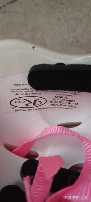 Set roz pentru protecție (role  )pentru fetițe