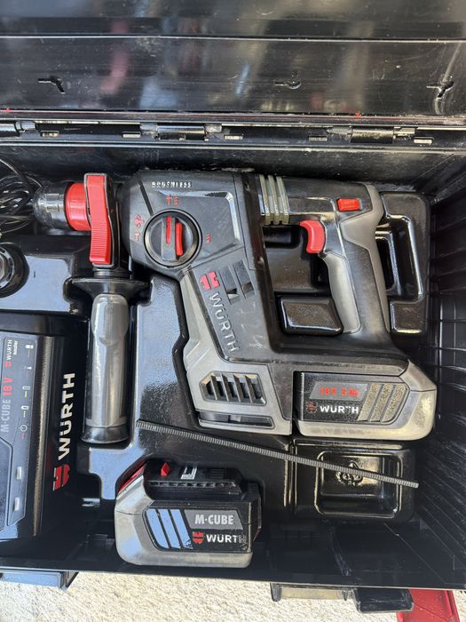 Wurth ABH 18 Compact - Безчетков перфоратор M-Cube 2x18V 5.0 Ah