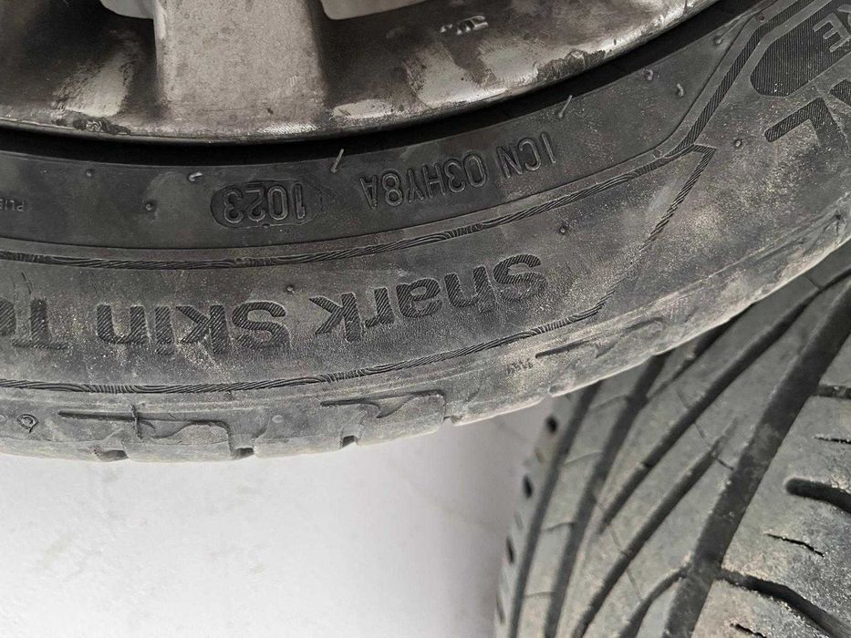 Set 4 jante originale aliaj Mazda 6 + 4 anvelope Uniroyal 215/50 R17