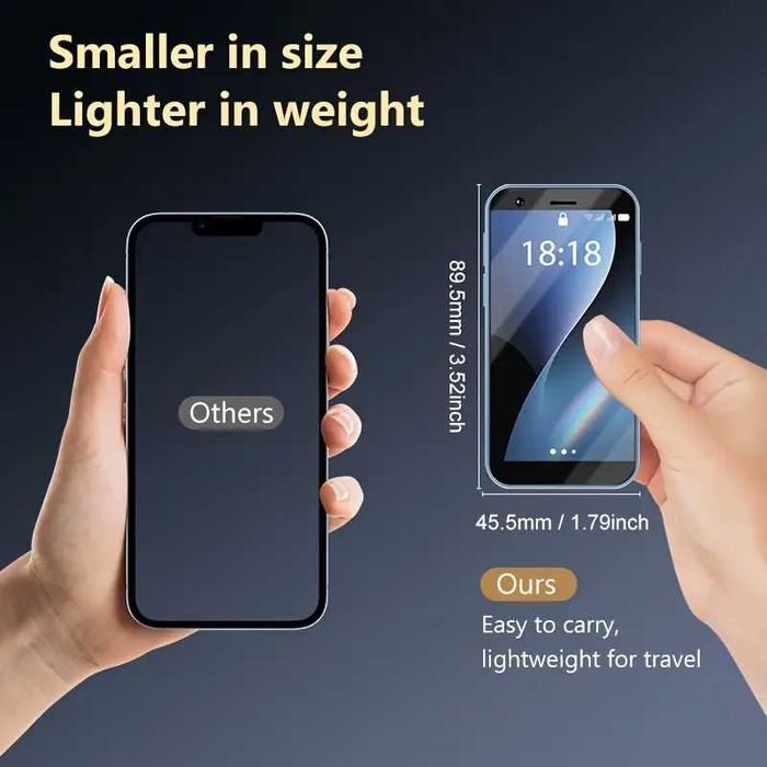 Оригинален SOYES® XS16 4G Микро / Мини Смартфон