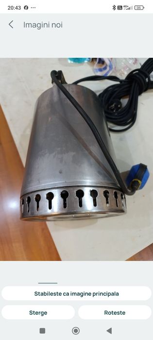 Pompa  Pompa Grundfos din  Inox și Pompa SPERONI Submersibilă din Inox