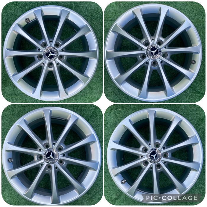 Set jante aliaj OE Mercedes R17 5X112 Mercedes-Benz A-Class B-Class, CLA W177, C118, H247  A1774010300