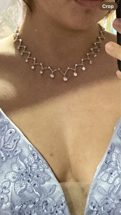 Огърлица, колие бяло злато от Invoke