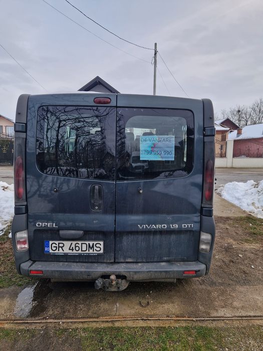 Vand Opel Vivaro 8+1, L2 H1, 1.9DTI 74kw  2003