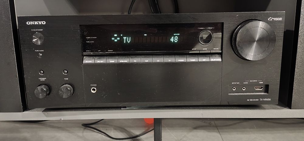 Receiver AV Onkyo TX-NR656 Negru