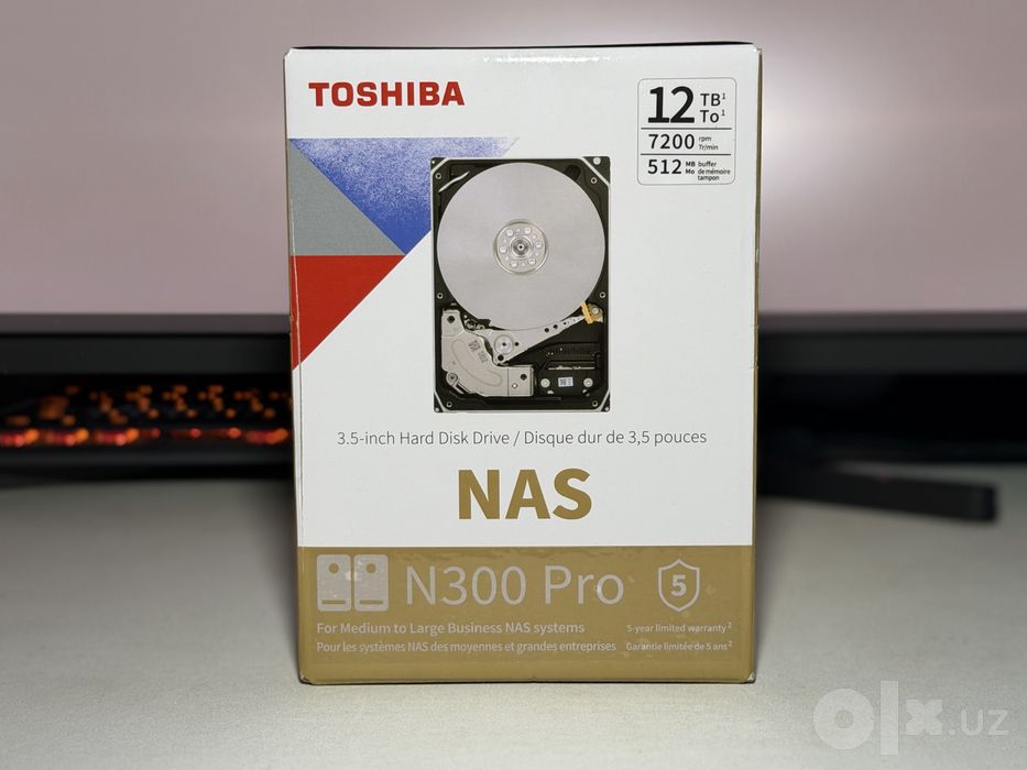 Toshiba 12TB NAS new sealed N300 Pro