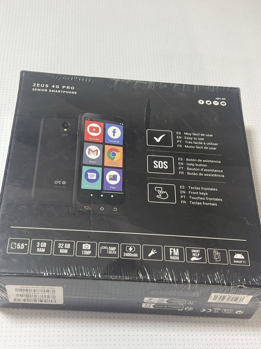 SmartPhone Zeus 4G PRO / NOU / Sigilat / Telefon seniori