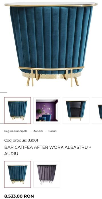 Bar Kare din catifea