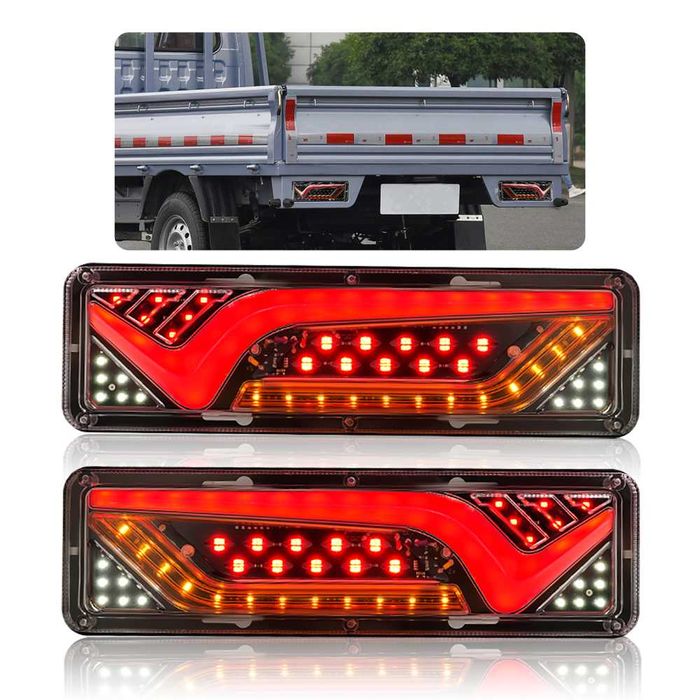 LED диодни стопове 2 бр бус камион ремарке