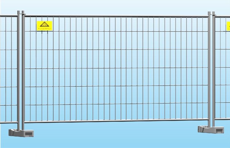 Gard mobil santier, evenimente, talpa beton, imprejmuire , panou