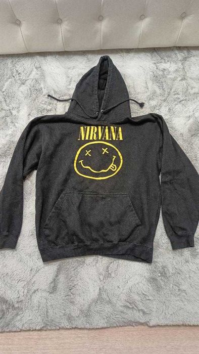 Bluza hanorac, hoodie NIRVANA, marime M, stare excelenta