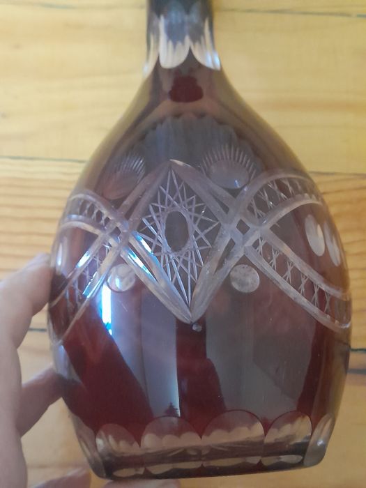 Ваза цветно стъкло