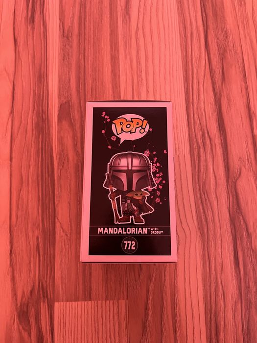 Funko pop mandalorian with grogu