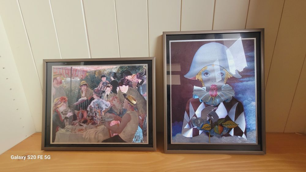 Винтидж декоративно релефно пано