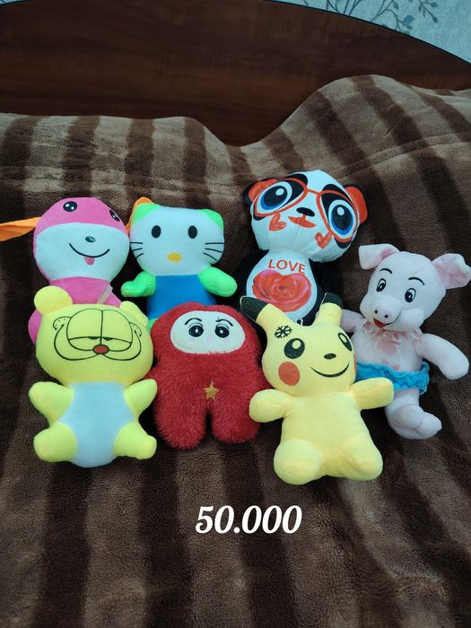 Срочно продаю мягкий игрушки разные