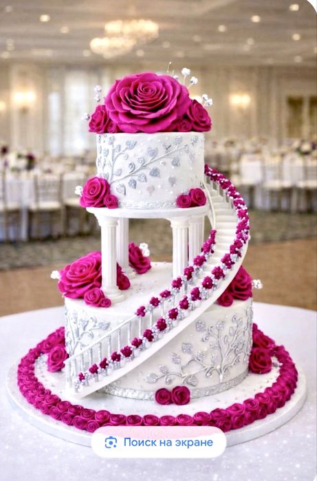 Свадебные торты на заказ доставка бесплатно