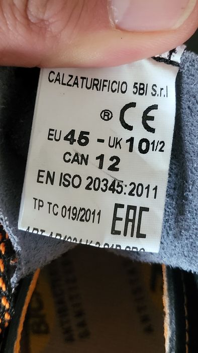 Рабочая обувь (Made in italy)