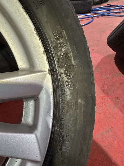 Jante Bmw 5x120 245/50R18 anvelope vara x1 x3 x4 x5 f10 f11 f07
