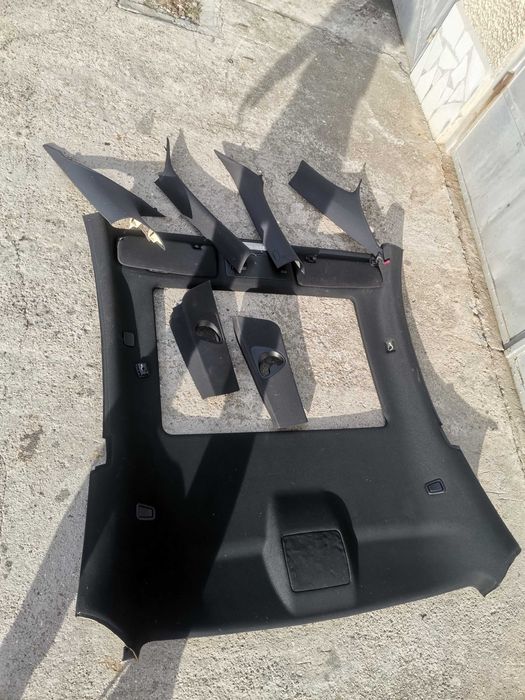 Bmw e63 черен таван