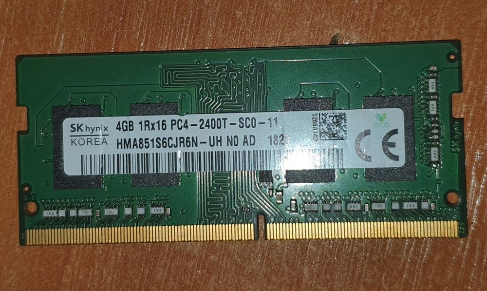 modul RAM 4GB DDR4