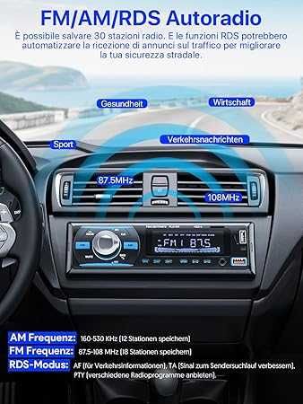 Радио mp3 плейър, R2214 WITH USB + Bluetooth,2 USB,AUX,FM/AM/CardSD