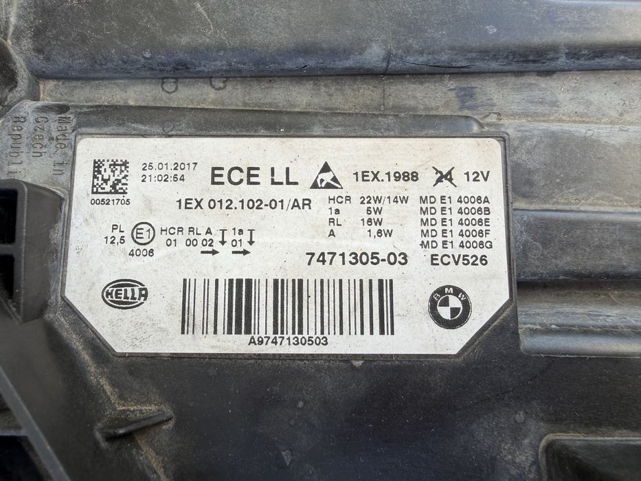 Far stanga BMW Seria3 F30 F31 LCI Facelift Full LED Original Europa