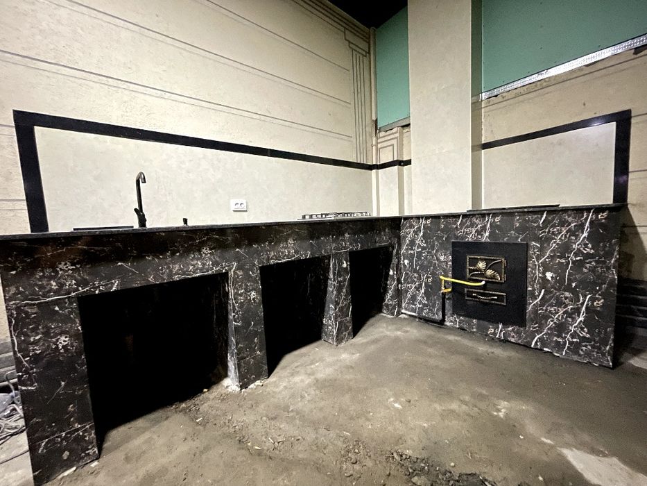 Летние кухни. Очаги. Камин. Барбекю.