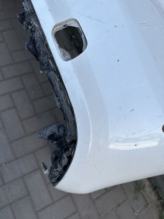 Задний бампер на Mercedes S