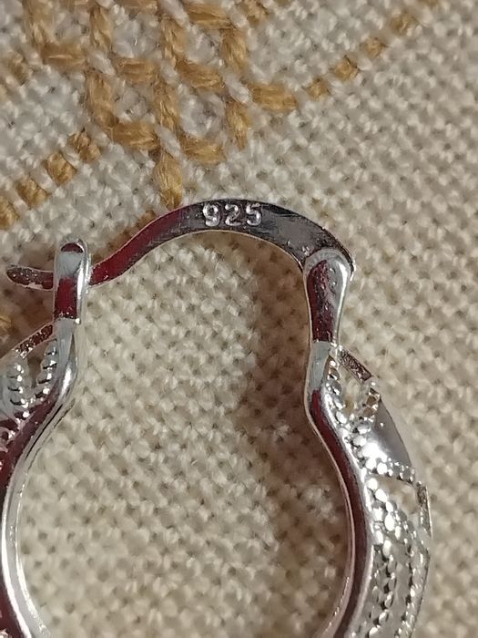 Cercei din argint noi creole