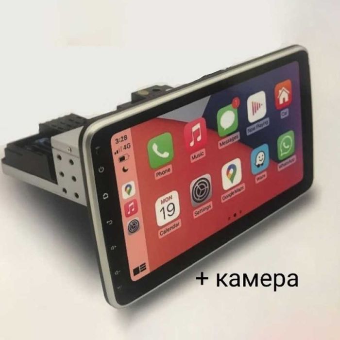 Мултимедия Android 11, 10.1" ротационен екран, GPS, Bluetooth камера
