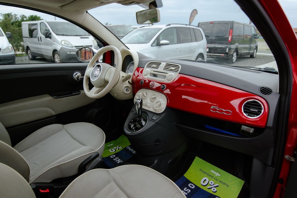 Fiat 500 // 1.2 Benzina// Cutie Automata// Euro 5// Garantie// Rate Fixe