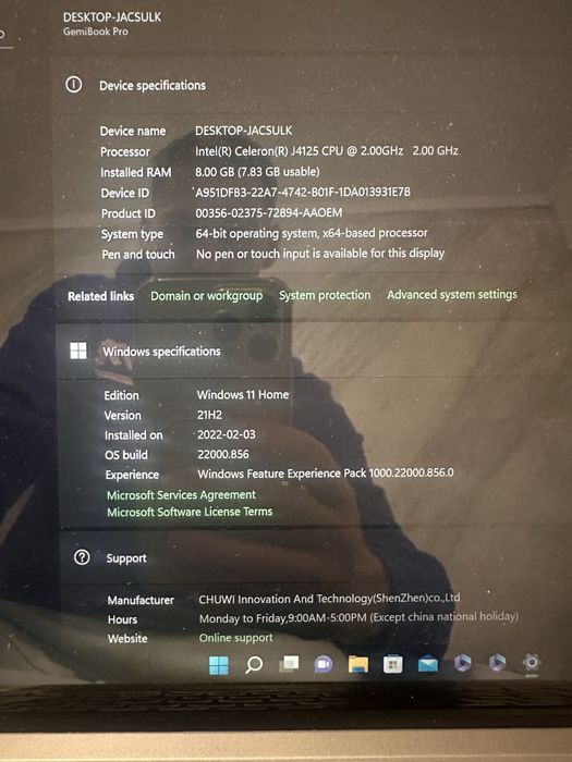 Vand Laptop chuwi gemibook pro 1000 lei