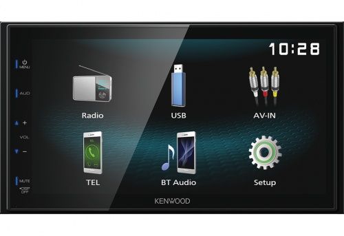 Автомобилно радио Kenwood DMX120BT 2DIN Bluetooth, 6.8 инчов тъчскрийн