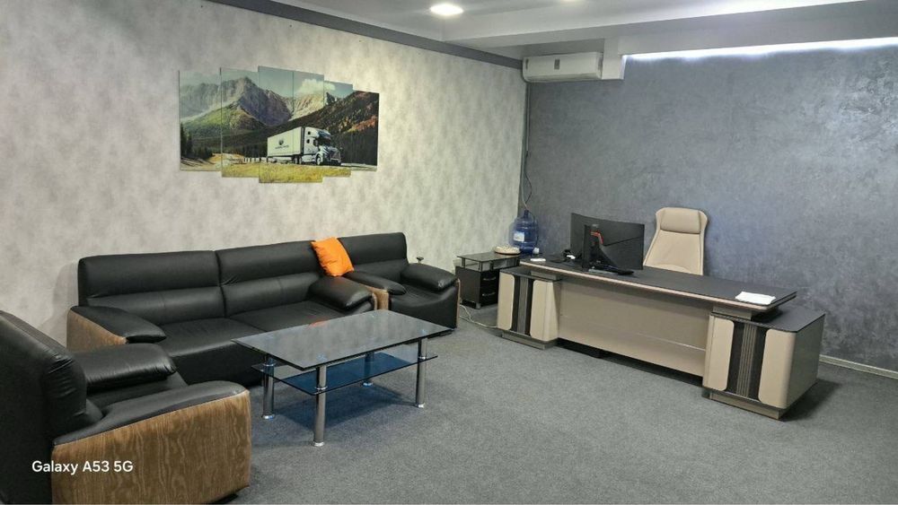 Аренда под офис 110кв.м Без Мебель! 2 комната 10 минут Метро Беруний