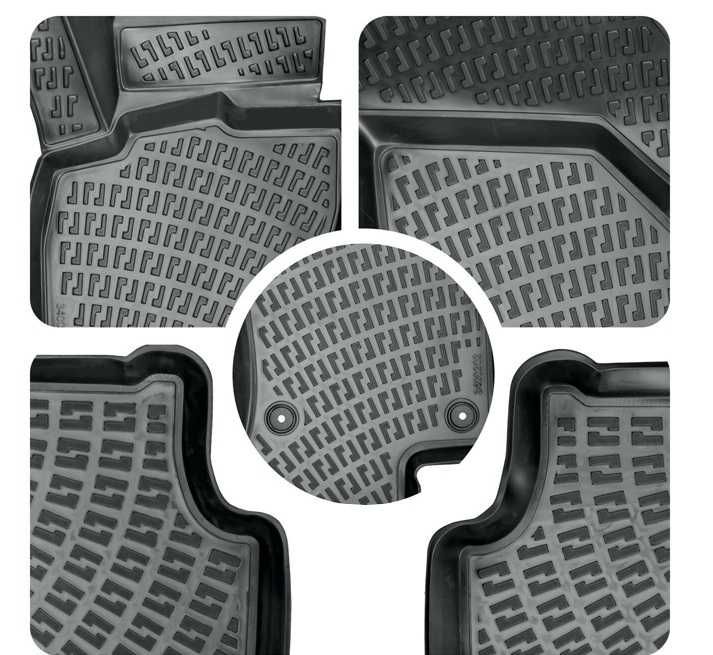 Гумени стелки RizLine съвместими с Fiat Ducato (2006+)