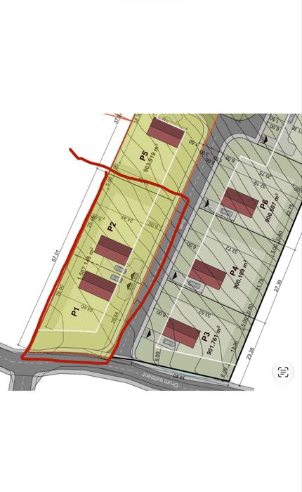 Teren intravilan la intrare în Sălicea, 1507mp, zona aerisita, panorama