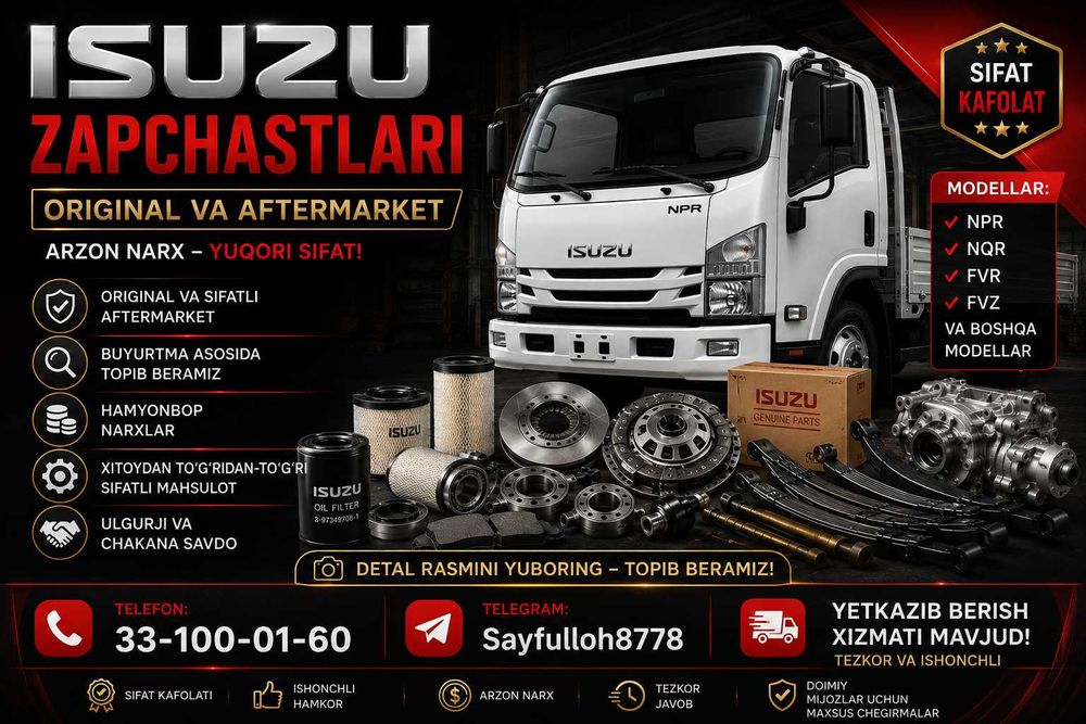 isuzu zapchast isuzi