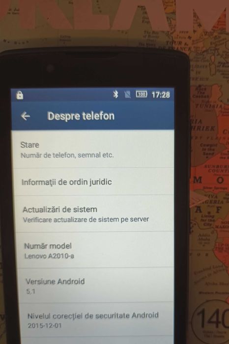 LENOVO A2010 folosit, cu 8GB negru