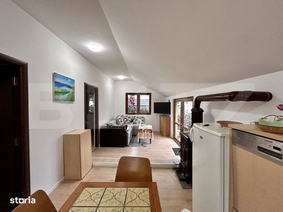 Casa cu 3 camere si atelier mecanic, 100 mp, zona Republicii