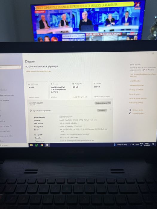 Vand Laptop Asus Gaming !! Ruleaza exceptional!