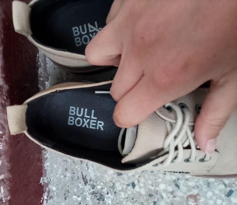 Ново дамско обувки Bullboxer Made in Portugal от естествена кожа