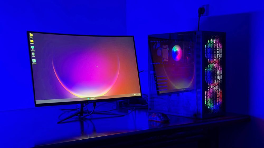 Gaming pc i3-12 rx580