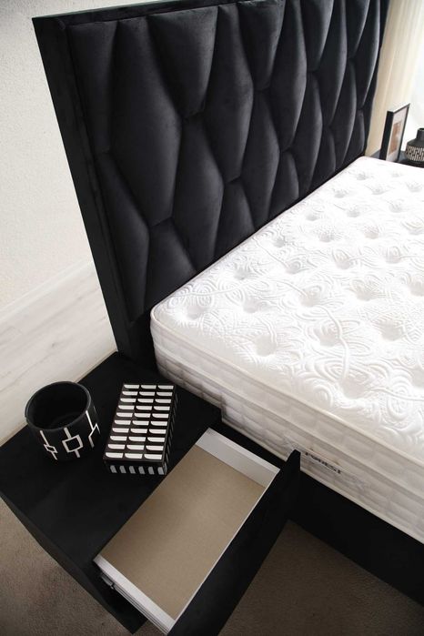 Легло с повдигащ механизъм Petek Hello Home