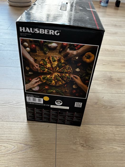 Cuptor electric pentru pizza XL Hausberg nou, nefolosit